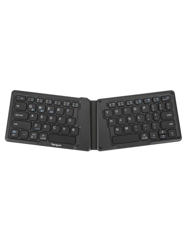 Targus AKF003UK teclado Universal Bluetooth QWERTY Inglés del Reino Unido Negro