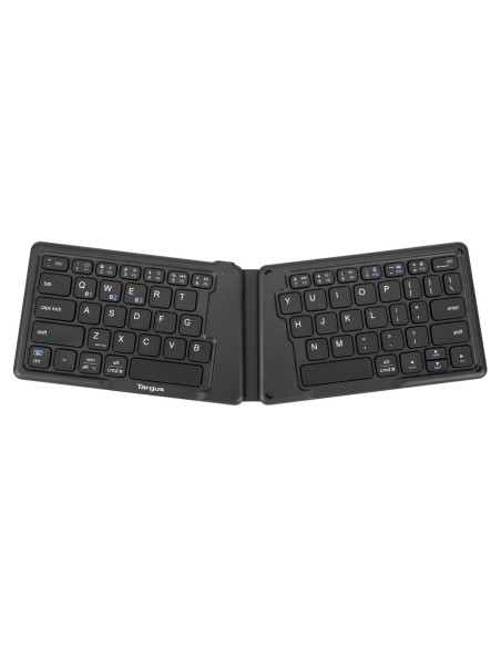 Targus AKF003UK teclado Universal Bluetooth QWERTY Inglés del Reino Unido Negro