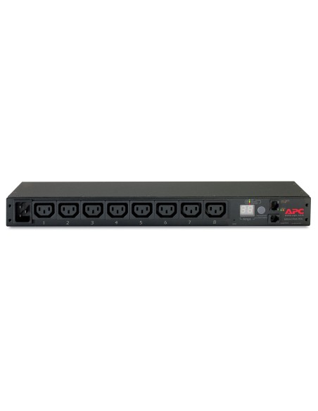 APC AP7821B unidad de distribución de energía (PDU) 8 salidas AC 0U 1U Negro
