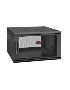 APC NetShelter WX 6U Single Hinged Wall-mount Enclosure 600mm Deep Bastidor de pared Negro 2