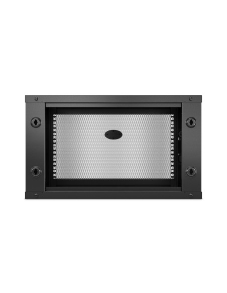 APC NetShelter WX 6U Single Hinged Wall-mount Enclosure 600mm Deep Bastidor de pared Negro
