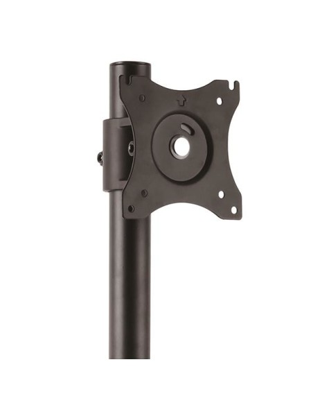 StarTech.com Soporte Vertical de Acero de Servicio Pesado para dos Monitores - Base Ajustable VESA para Pantallas de hasta 27