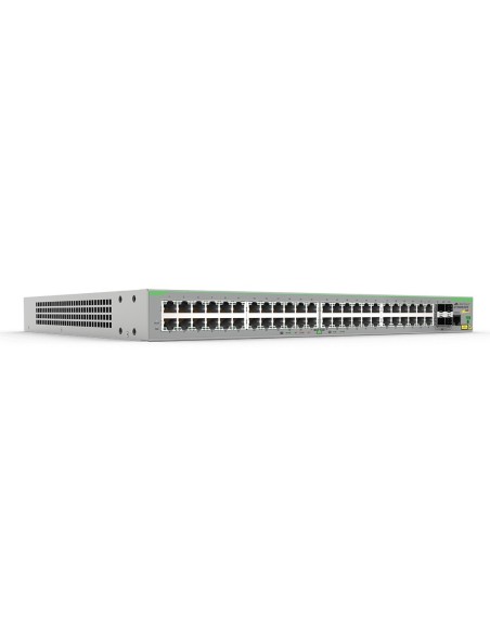Allied Telesis FS980M 52PS Gestionado L3 Fast Ethernet (10 100) Energía sobre Ethernet (PoE) Gris
