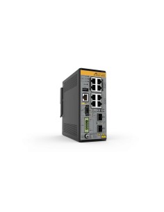 Allied Telesis IE220-10GHX Gestionado L2 Gigabit Ethernet (10 100 1000) Energía sobre Ethernet (PoE) Gris