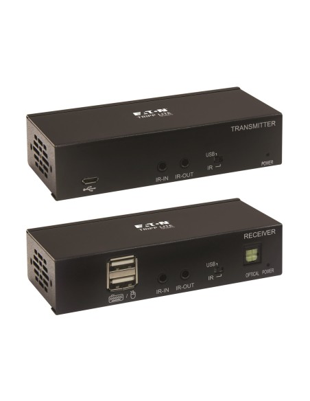 Tripp Lite B127A-1A1-BHBH extensor audio video Transmisor y receptor de señales AV Negro