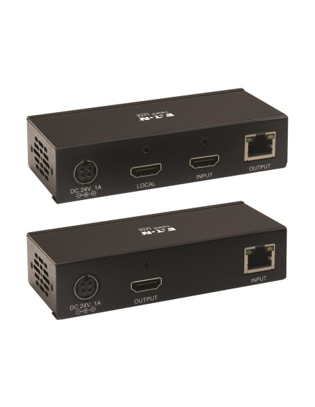 Tripp Lite B127A-1A1-BHBH extensor audio video Transmisor y receptor de señales AV Negro