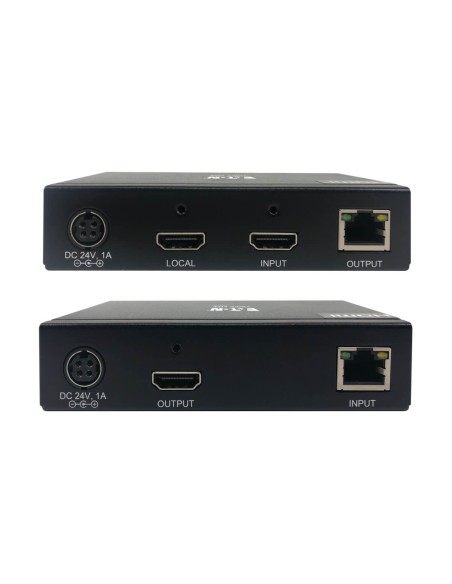 Tripp Lite B127A-1A1-BHBH extensor audio video Transmisor y receptor de señales AV Negro
