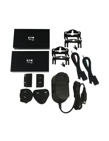 Tripp Lite B127A-1A1-BHBH extensor audio video Transmisor y receptor de señales AV Negro