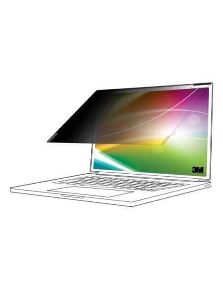 3M BPNDE006 filtro para monitor 36,8 cm (14.5") Portátil Filtro de privacidad para pantallas sin marco
