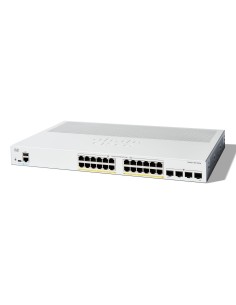 Cisco Catalyst 1200 Gestionado L2 Gigabit Ethernet (10 100 1000) Energía sobre Ethernet (PoE) 1U Blanco