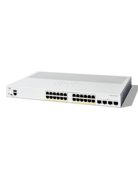Cisco Catalyst 1200 Gestionado L2 Gigabit Ethernet (10 100 1000) Energía sobre Ethernet (PoE) 1U Blanco