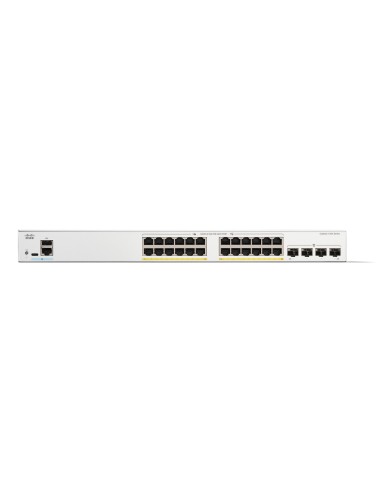Cisco Catalyst 1200 Gestionado L2 Gigabit Ethernet (10 100 1000) Energía sobre Ethernet (PoE) 1U Blanco