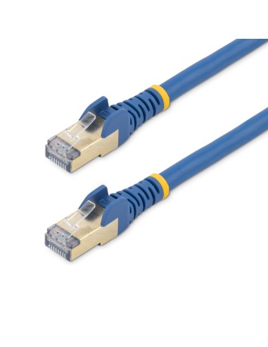 StarTech.com C6ASPAT10BL cable de red Azul 3 m Cat6a U FTP (STP)