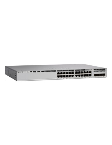 Cisco Catalyst C9200L Gestionado L3 Gigabit Ethernet (10 100 1000) Gris