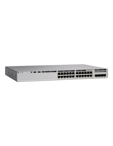 Cisco Catalyst C9200L Gestionado L3 Gigabit Ethernet (10 100 1000) Gris