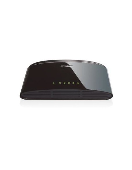 D-Link DES-1005D No administrado Fast Ethernet (10 100) Negro