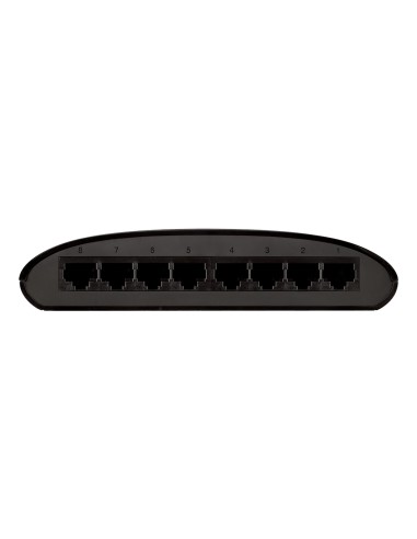 D-Link DES-1008D No administrado Fast Ethernet (10 100) Negro
