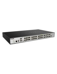 D-Link DGS-3630-28TC switch Gestionado L3 Gigabit Ethernet (10 100 1000) 1U Negro