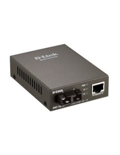D-Link DMC-F02SC E convertidor de medio 100 Mbit s Negro