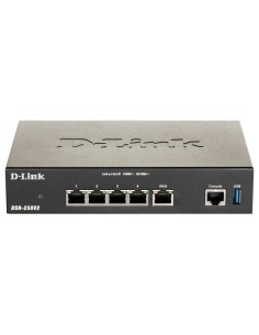 D-Link DSR-250V2 router inalámbrico Gigabit Ethernet Negro