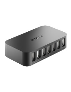 D-Link DUB-H7 USB 2.0 Type-B 480 Mbit s Negro 2