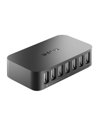 D-Link DUB-H7 USB 2.0 Type-B 480 Mbit s Negro