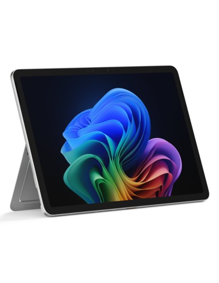 Microsoft Surface Pro 12" Qualcomm Snapdragon 256 GB 30,5 cm (12") 16 GB Wi-Fi 7 (802.11be) Windows 11 Home Platino