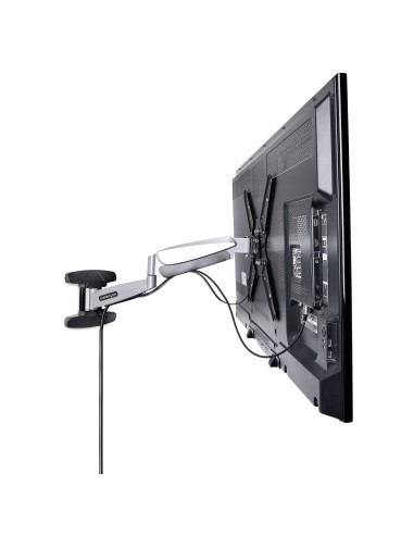 StarTech.com Soporte VESA de Pared para TV de 23 a 55 Pulgadas - Soporte Mural VESA - Ajustable con Movimiento Total - Brazo