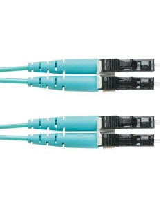 Panduit FZ2ELLNLNSNM010 Cable de fibra óptica e InfiniBand 10 m LC Color aguamarina