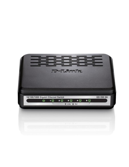 D-Link GO-SW-5G switch No administrado Negro