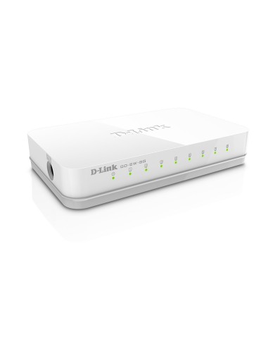 D-Link GO-SW-8G switch No administrado Blanco