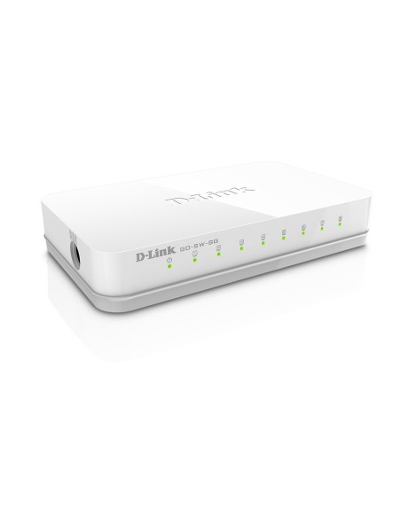 D-Link GO-SW-8G switch No administrado Blanco