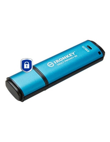 Kingston Technology IronKey 512GB Vault Privacy 50 cifrado AES-256, FIPS 197