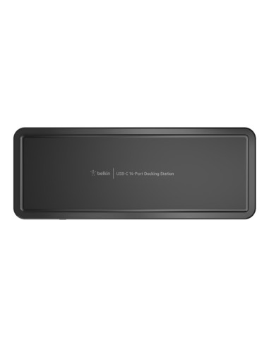 Belkin INC003VFBK base para portátil y replicador de puertos Acoplamiento USB 3.2 Gen 2 (3.1 Gen 2) Type-C Negro