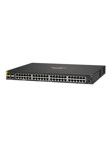 HPE Aruba Networking 6100 48G Class4 PoE 4SFP+ 370W Gestionado L3 Gigabit Ethernet (10 100 1000) Energía sobre Ethernet (PoE)