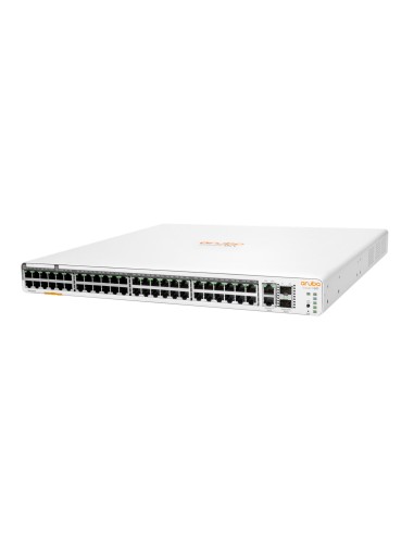 HPE Aruba Networking Instant On 1960 48G 40p Class4 8p Class6 PoE 2XGT 2SFP+ 600W Gestionado L2+ Gigabit Ethernet (10 100 1000)
