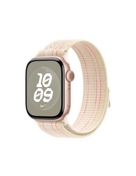 Apple MC1Q4ZM A?ES Accesorios para dispositivos vestibles inteligentes Grupo de rock Beige, Rosa Nylon