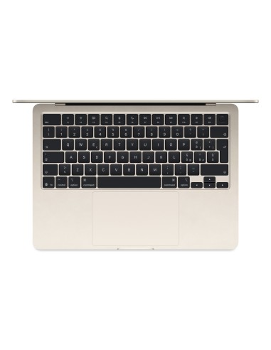 Apple MacBook Air Apple M M4 Portátil 34,5 cm (13.6") 24 GB 512 GB SSD Wi-Fi 6E (802.11ax) macOS Sequoia Beige