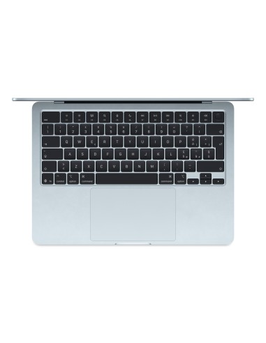 Apple MacBook Air Apple M M4 Portátil 34,5 cm (13.6") 16 GB 256 GB SSD Wi-Fi 6E (802.11ax) macOS Sequoia Azul
