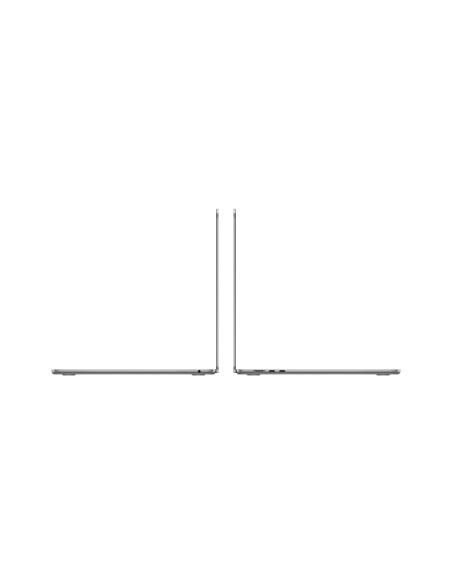 Apple MacBook Air Apple M M3 Portátil 38,9 cm (15.3") 16 GB 256 GB SSD Wi-Fi 6E (802.11ax) macOS Sequoia Gris