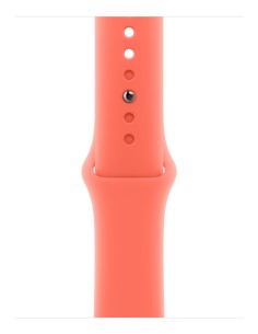 Apple MDT04ZM A Accesorios para dispositivos vestibles inteligentes Grupo de rock Naranja Fluoroelastómero