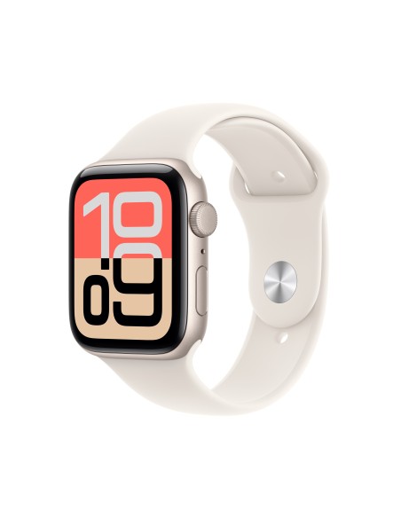 Apple Watch SE (3nd generation) OLED 44 mm Digital 368 x 448 Pixeles Pantalla táctil Beige Wifi GPS (satélite)