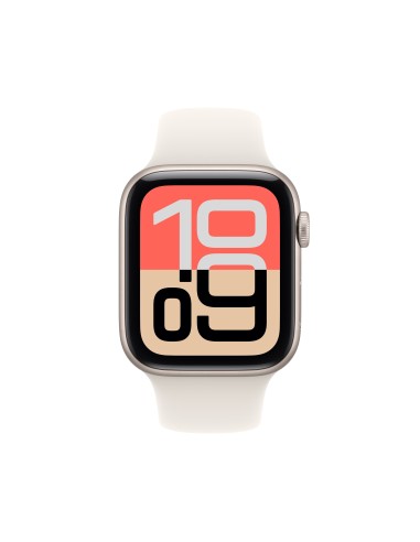 Apple Watch SE (3nd generation) OLED 44 mm Digital 368 x 448 Pixeles Pantalla táctil Beige Wifi GPS (satélite)