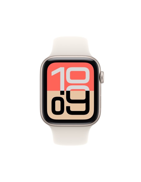 Apple Watch SE (3nd generation) OLED 44 mm Digital 368 x 448 Pixeles Pantalla táctil Beige Wifi GPS (satélite)