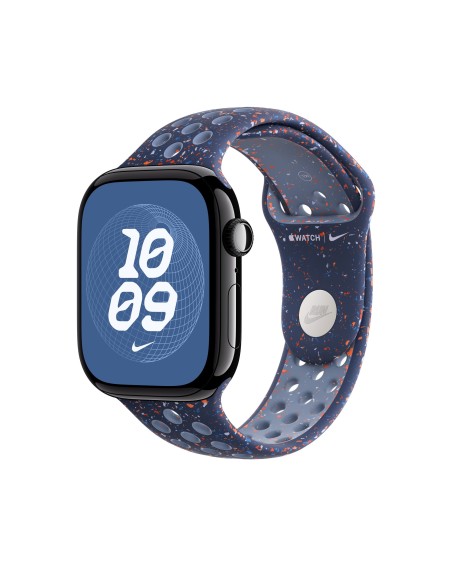 Apple MGC94ZM A?ES Accesorios para dispositivos vestibles inteligentes Grupo de rock Azul Aluminio, Fluoroelastómero