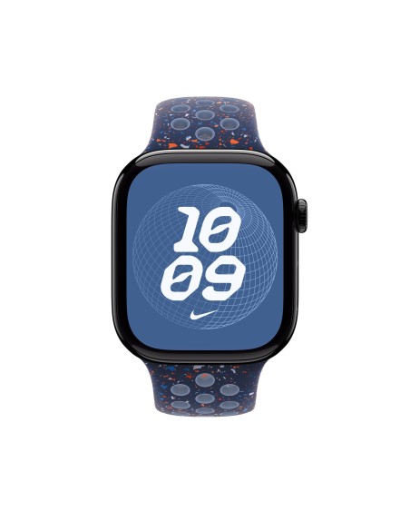 Apple MGC94ZM A?ES Accesorios para dispositivos vestibles inteligentes Grupo de rock Azul Aluminio, Fluoroelastómero