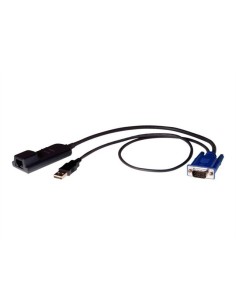 Vertiv Avocent MPUIQ-VMCDP cable para video, teclado y ratón (kvm) Negro 0,3556 m 2