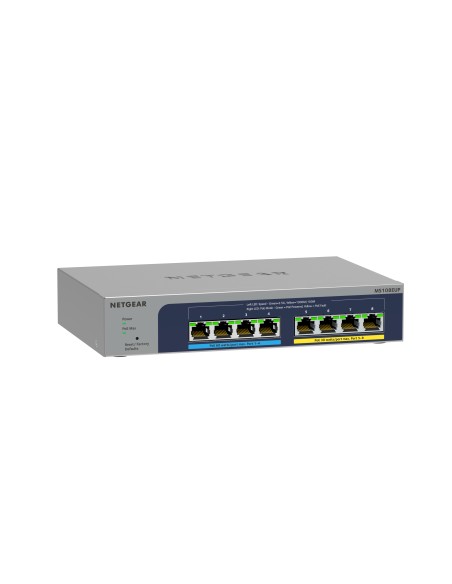 NETGEAR 8-port Ultra60 PoE++ Multi-Gigabit (2.5G) Ethernet Plus Switch Gestionado L2 L3 2.5G Ethernet (100 1000 2500) Energía