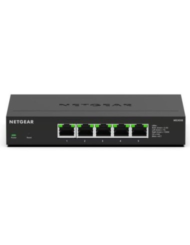 NETGEAR MS305E No administrado 2.5G Ethernet (100 1000 2500) Negro