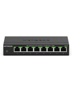 NETGEAR MS308 No administrado 2.5G Ethernet (100 1000 2500) Negro 2